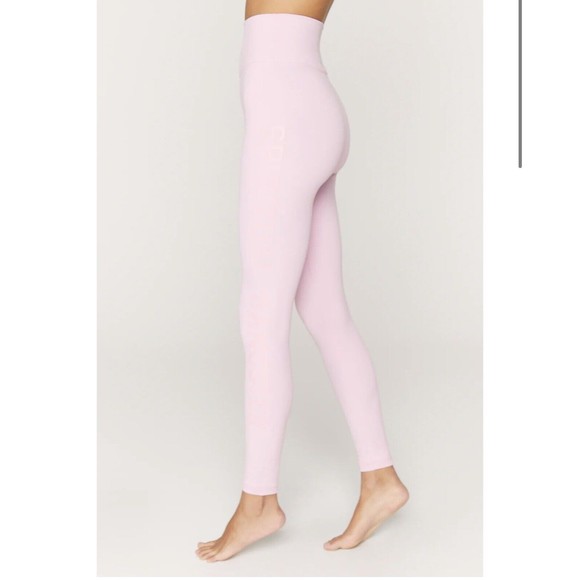 NWT Spiritual Gangster High Waist Logo Legging Paradise Pink XS - Picture 4 of 14